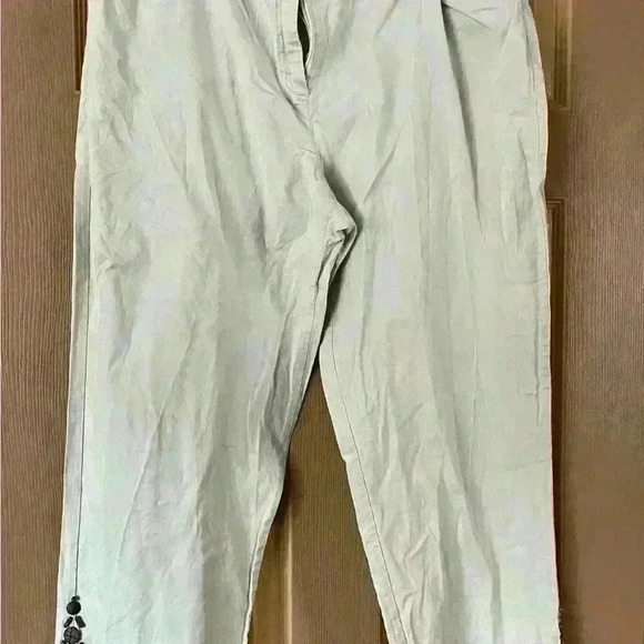 Women Lara Ian’s capris pants off white size 16 - Picture 1 of 6